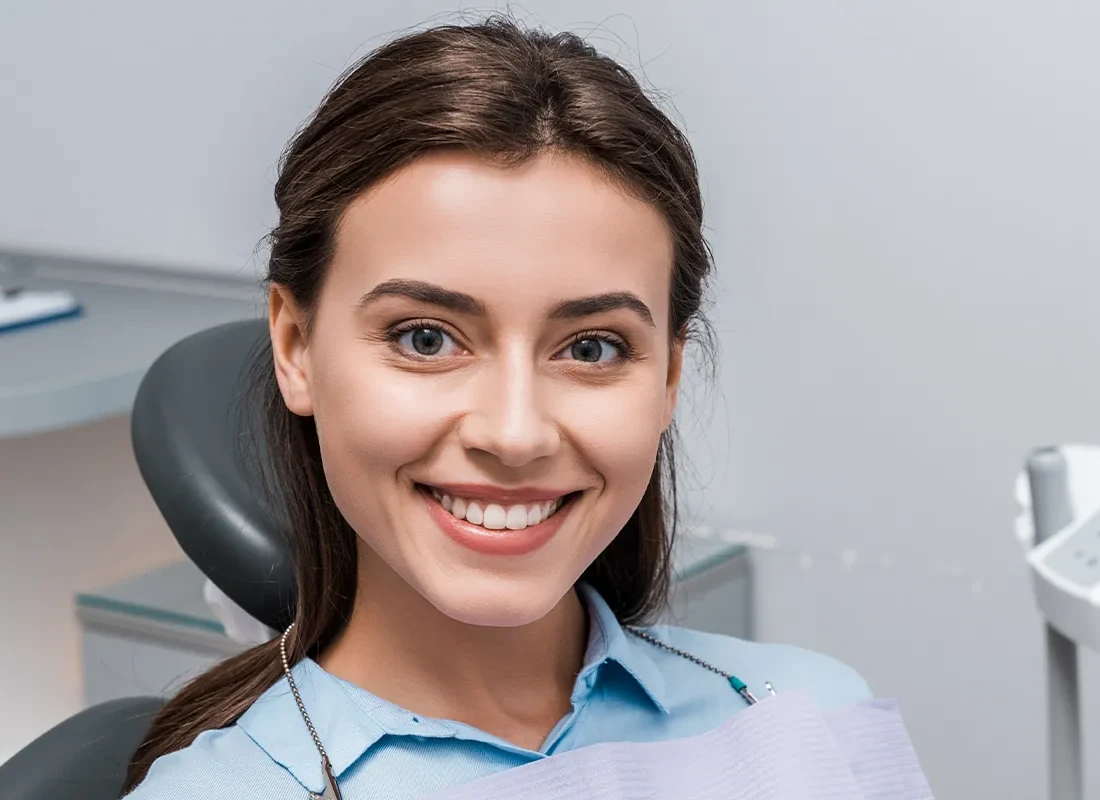A happy patient after treatment